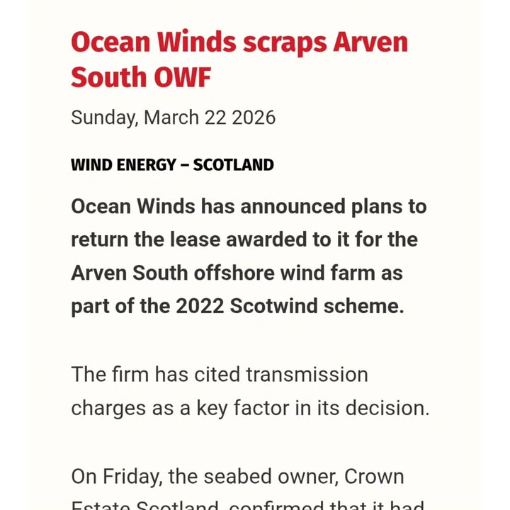 Save The Ocean From Big Wind 