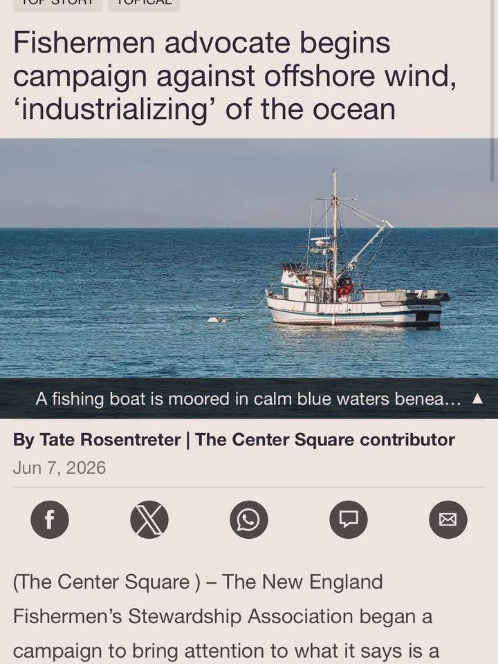 Save The Ocean From Big Wind 
