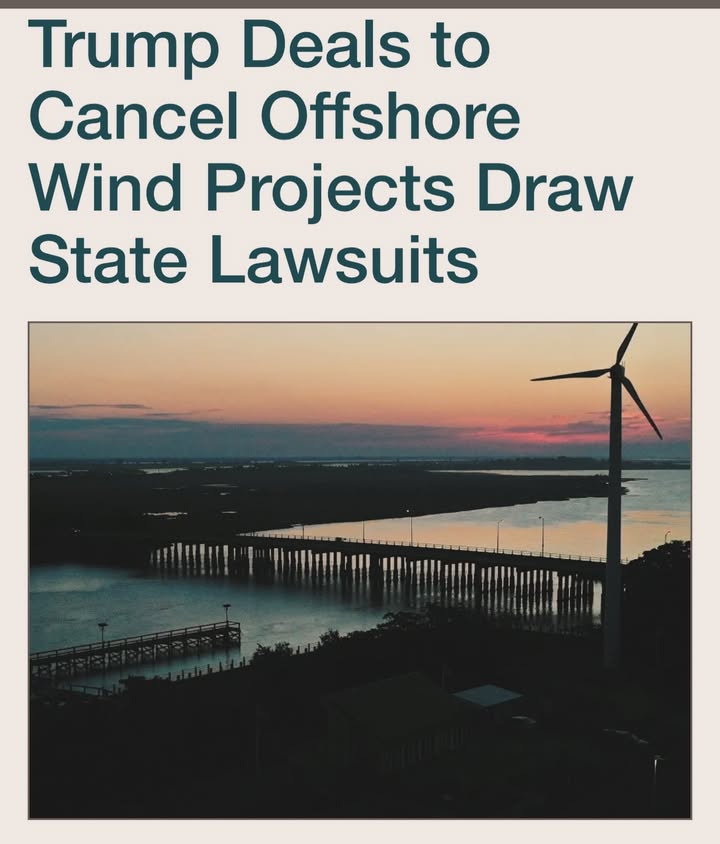 Save The Ocean From Big Wind 